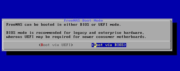 选UEFI还是BIOS模式
