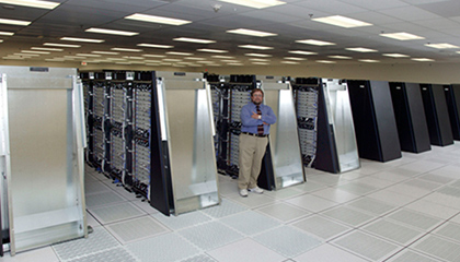 IBM 蓝色基因 Blue Gene超级计算机 高效能的标志