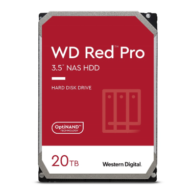 WD Red Pro 20TB HDD即将上市