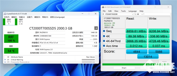 12GB/s极速狂飙 Crucial英睿达T700 PCIe 5.0 SSD评测