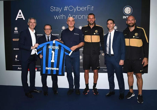 Acronis宣布与米兰国际足球俱乐部正式建立网络保护合作伙伴关系