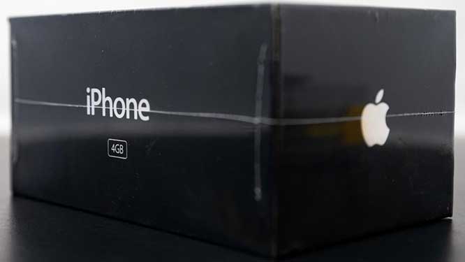113.4万元！一台未拆封的2007年 iPhone 4G版拍出天价