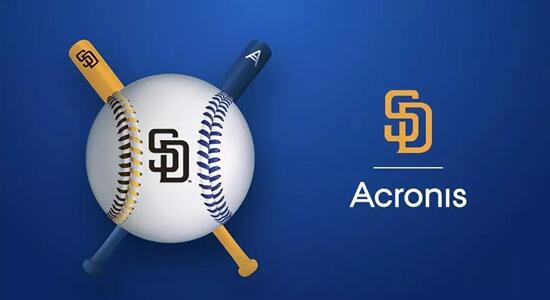 Acronis与美国职业棒球队圣地亚哥教士队建立技术合作伙伴关系！