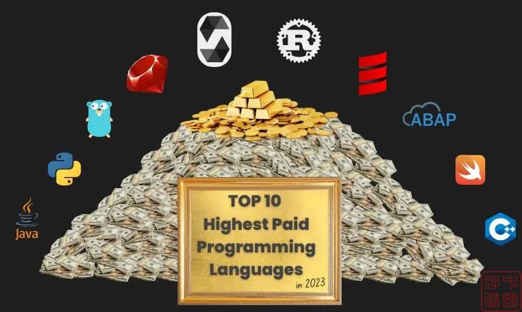 2023年工资最高的10种编程语言排行，Solidity 第一