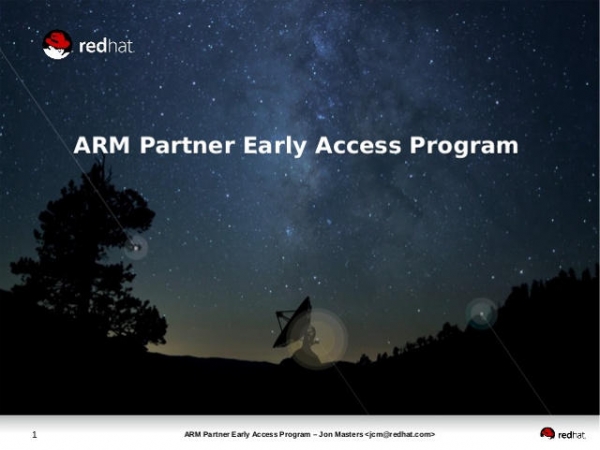 ARM版红帽企业Linux服务器版进入公测