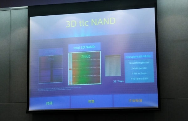 英特尔高管来华解读3D NAND以及3D XPoint技术以及战略
