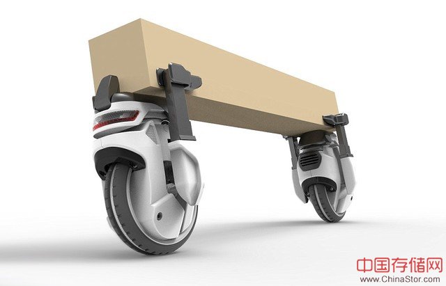 以色列的一个工程和设计专业的学生Shikar设计了一种新型的送货机器人:Transwheel。