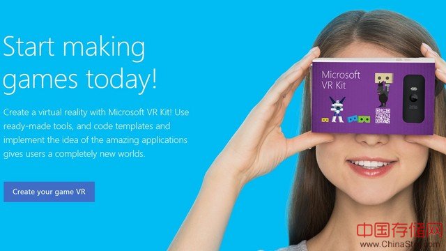 微软VR Kit:谷歌Cardboard设备的竞争者 