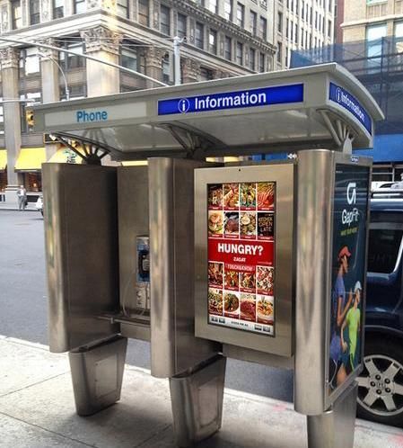 美国纽约拟将电话亭变WiFi热点