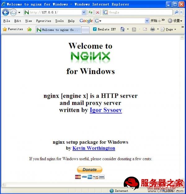 Nginx <wbr>for <wbr>Windows