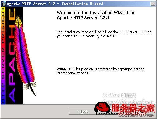 [原创]Windows下安装Apache2.2.x - 印第安 - 印第安的 Blog