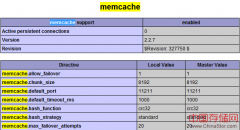 PHP 连接 Memcached 服务