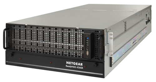 NetGear ReadyNAS 4U 60盘位RR4360X网络存储设备，容量可达1.32PB