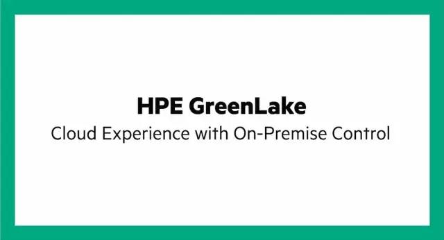 HPE green lake