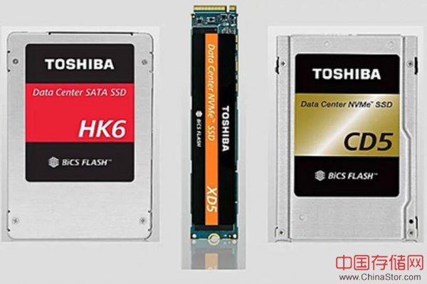 东芝面向数据中心环境发布三款TLC SSD产品