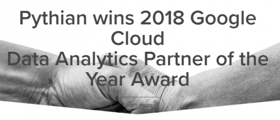 Pythian荣获2018年度Google Cloud Data Analytics年度合作伙伴奖