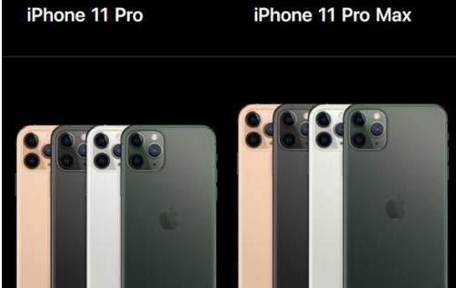 iPhone 11 Pro 和iPhone 11 比较